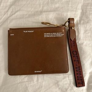 OFF-WHITE C/O VIRGIL ABLOH Flat Pouch double clutch